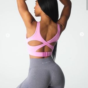 NVGTN Candy Pink Allure Bra Sz Small